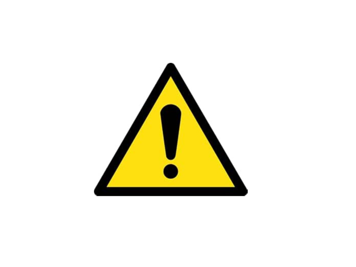 SEGNALAZIONE DI SICUREZZA 