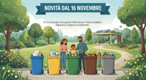 Dal 16 Novembre nuovo calendario per la raccolta differenziata a Pregnana Milanese: precisazione e scuse per un errore nel volantino