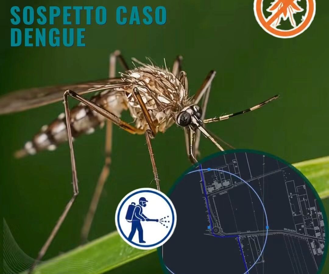 📢 AVVISO IMPORTANTE: Misure straordinarie di disinfestazione antizanzare (Dengue)